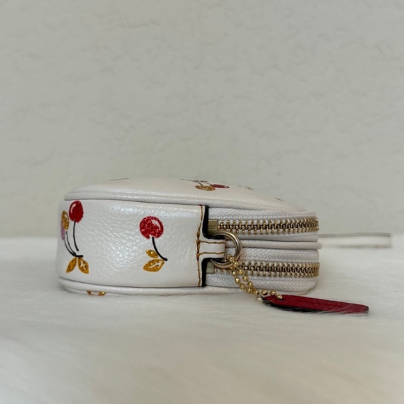 Coach Sadie Crossbody Clutch With Cherry Print - Picture 5 of 12